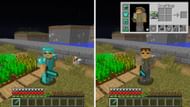A player equips a new appearance using Cosmetic Armor Reworked (Image via LainMI/Minecraft Mods)